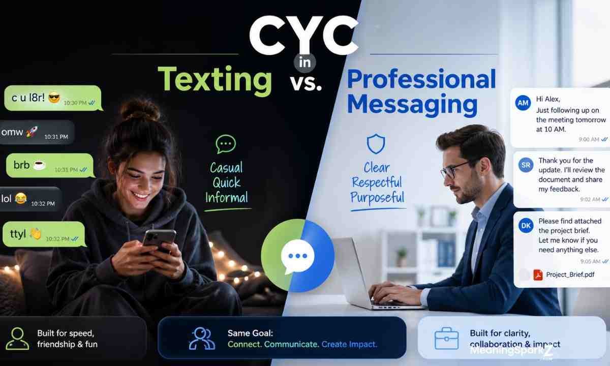 CYC in Texting vs. Professional Messaging (2)