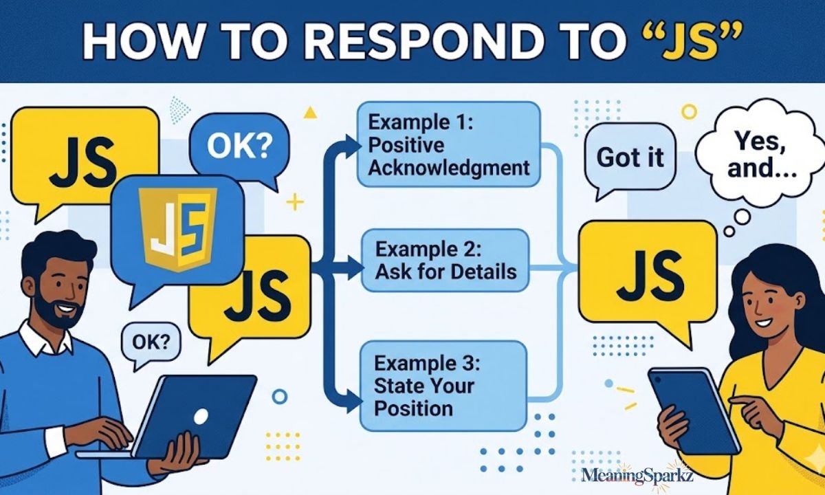 How to Respond to JS