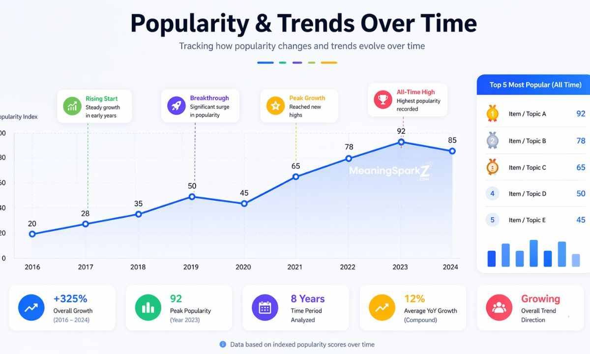 Popularity & Trends Over Time (2)