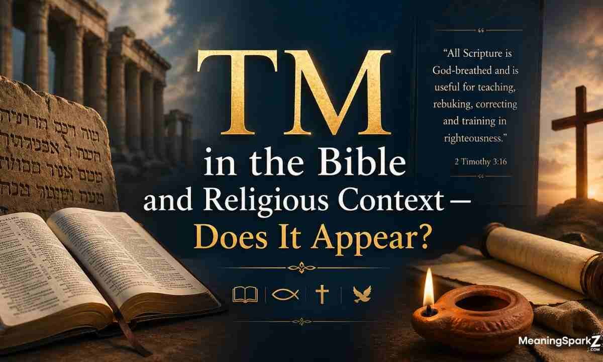 TM in the Bible and Religious Context — Does It Appear (1)