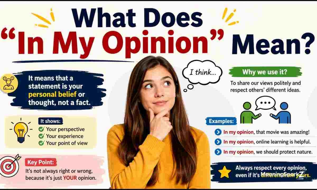 What Does In My Opinion Mean (1)