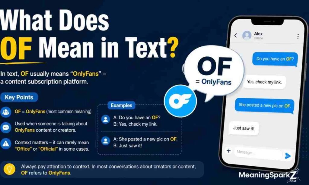 What Does OF Mean in Text (1)