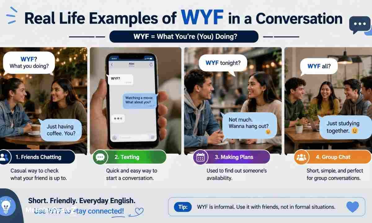 Real Life Examples of WYF in a Conversation (1)