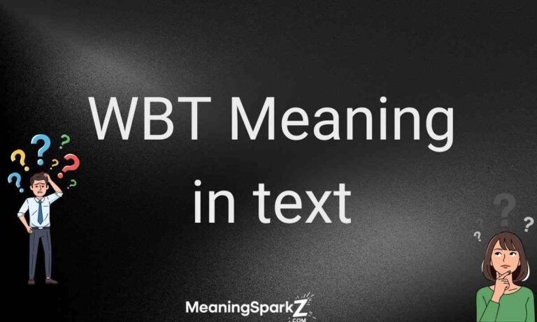 WBT meaning in text