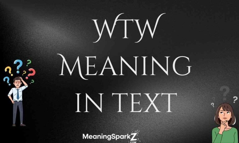 WTW Meaning in text