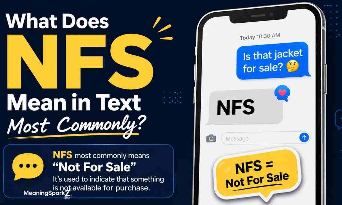 What Does NFS Mean in Text Most Commonly (1)
