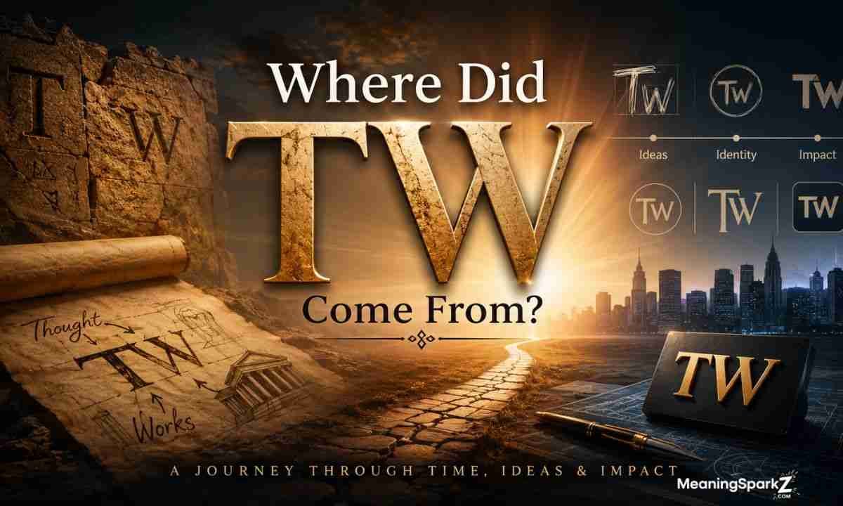 Where Did TW Come From (1)