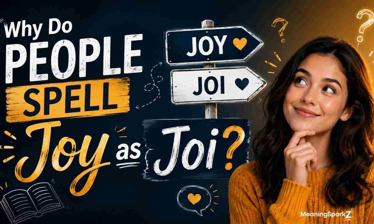 Why Do People Spell Joy as Joi (1)