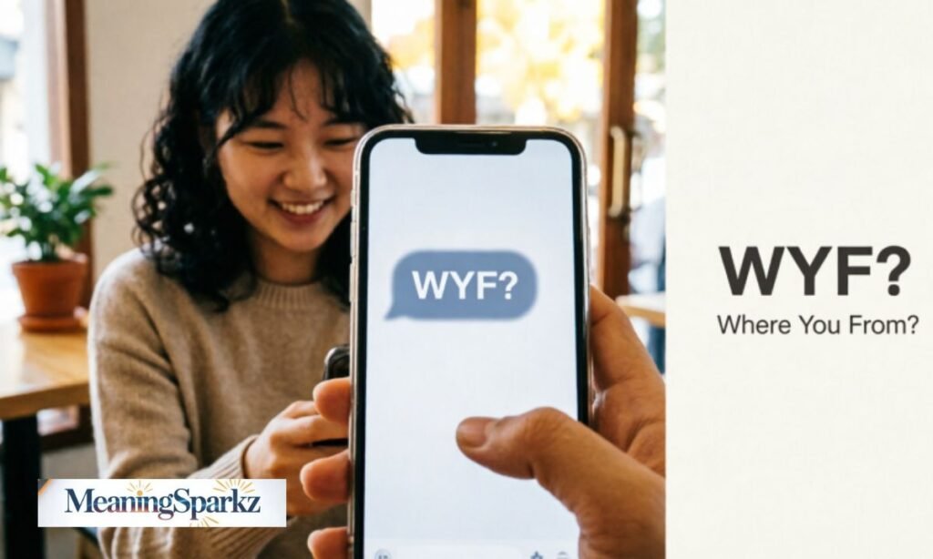 WYF meaning in text from a girl