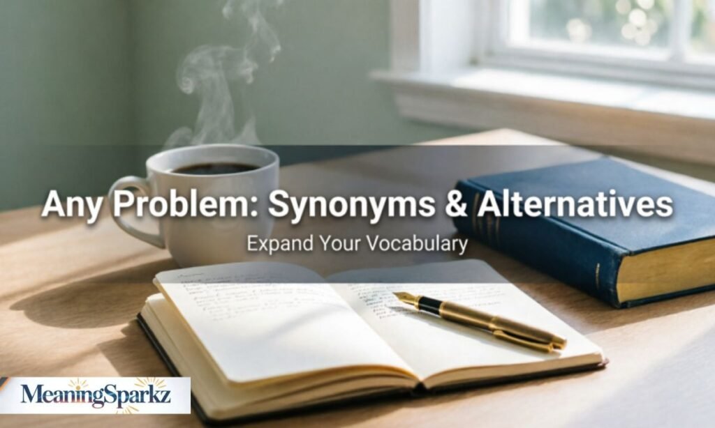 Any problem or any problems synonym