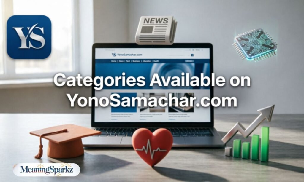 Categories Available on YonoSamachar com