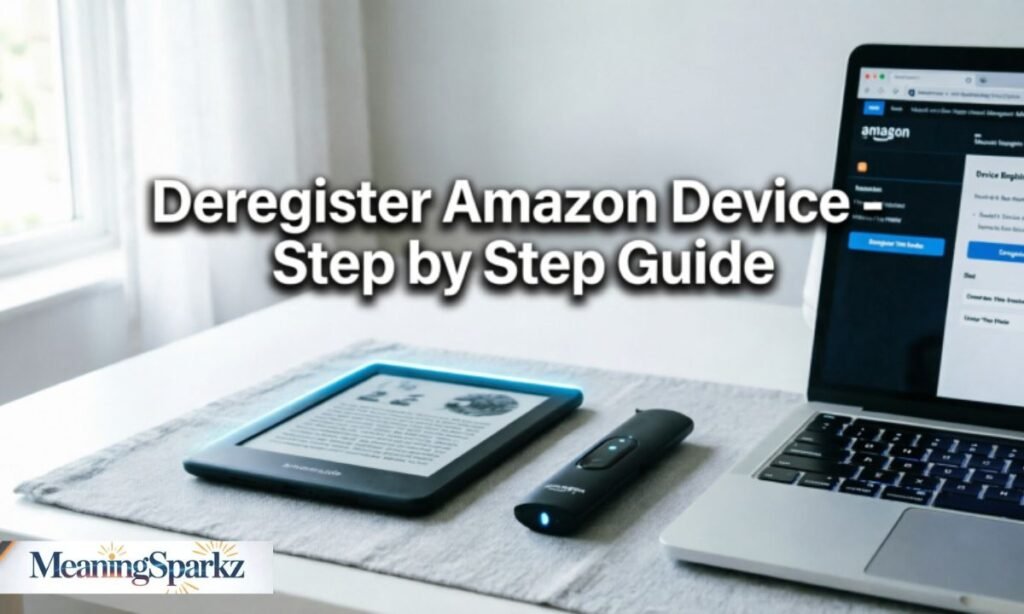 Deregister Amazon Device