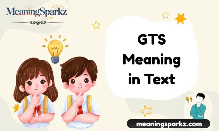 GTS Meaning in Text