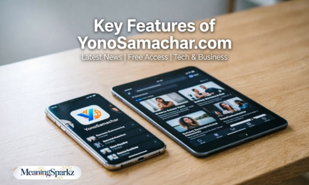 Key Features of YonoSamachar com