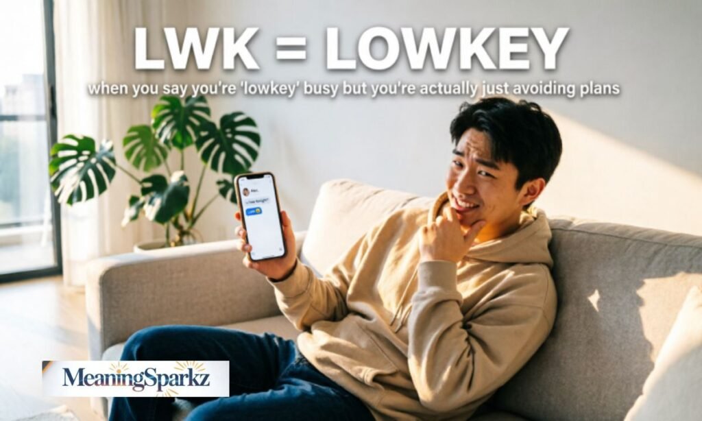 Lwk meaning in text funny