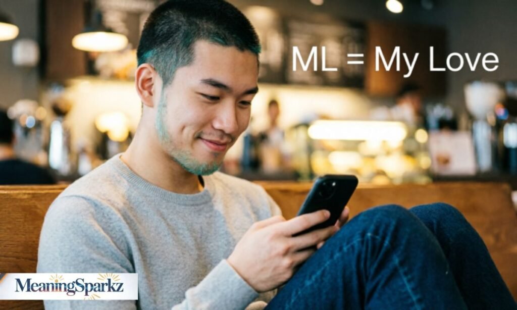 ML meaning in text from a boy