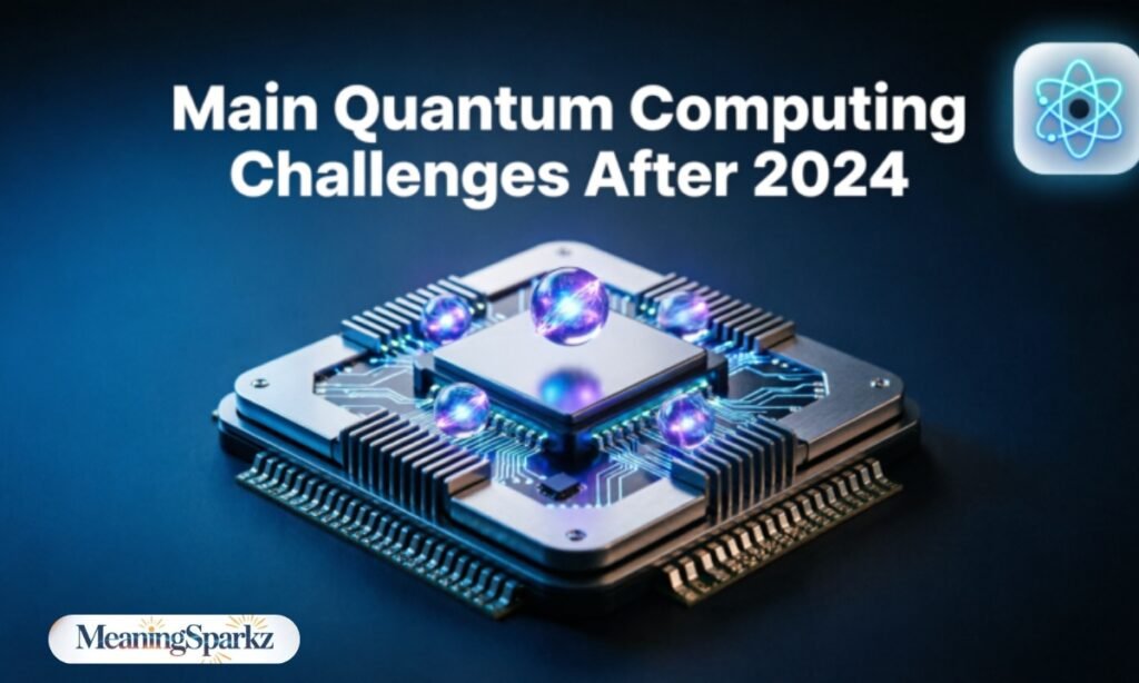 Main Quantum Computing Challenges After 2024
