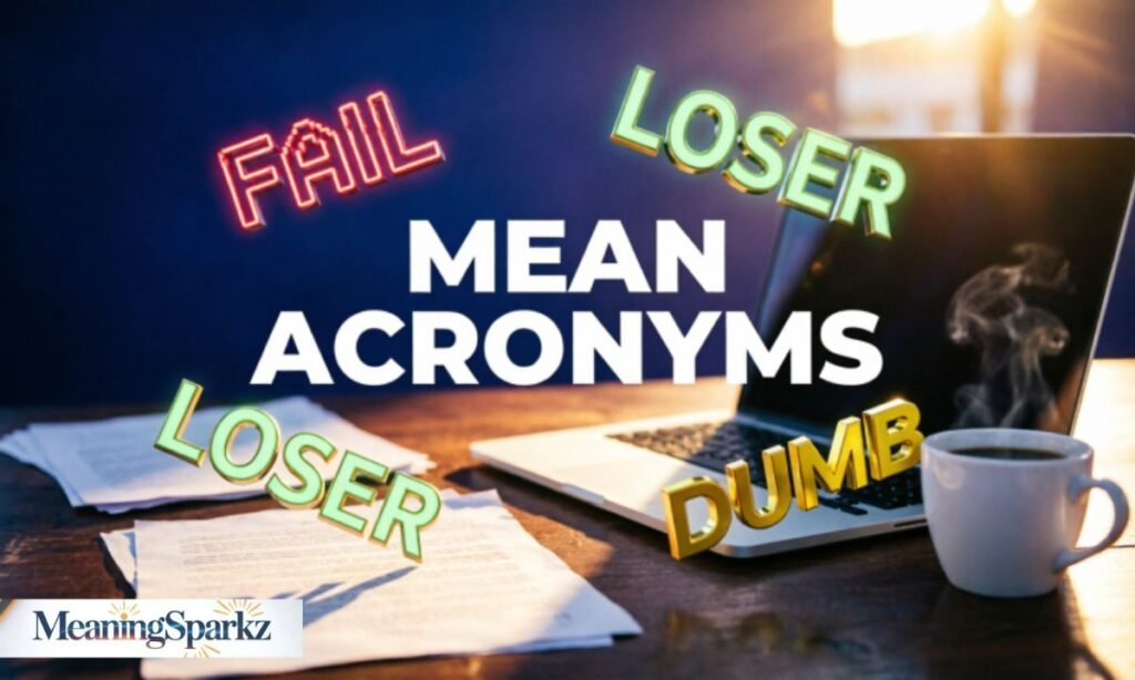 Mean acronyms