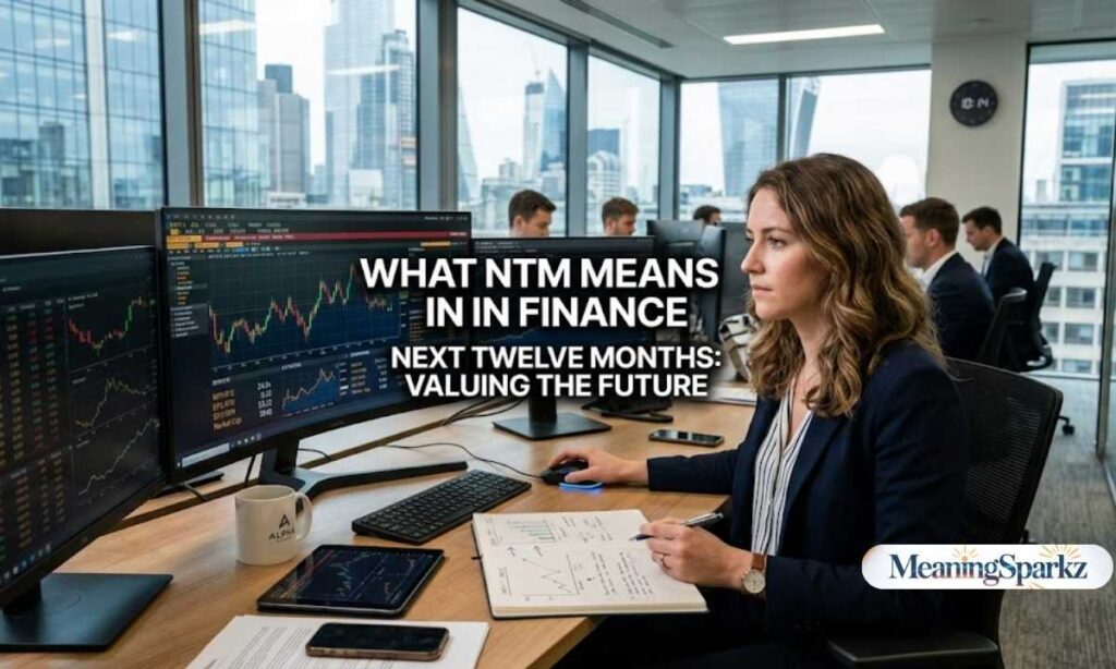 NTM Meaning Finance