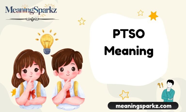 PTSO Meaning