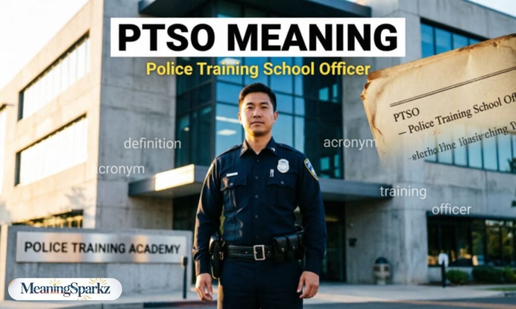 Ptso meaning police