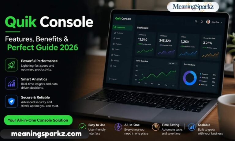 QuikConsole Features, Benefits & Perfect Guide 2026