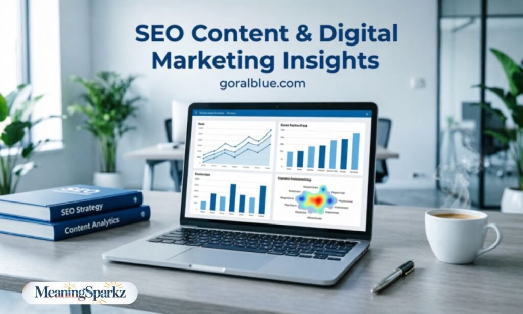 SEO Content and Digital Marketing Insights on goralblue com