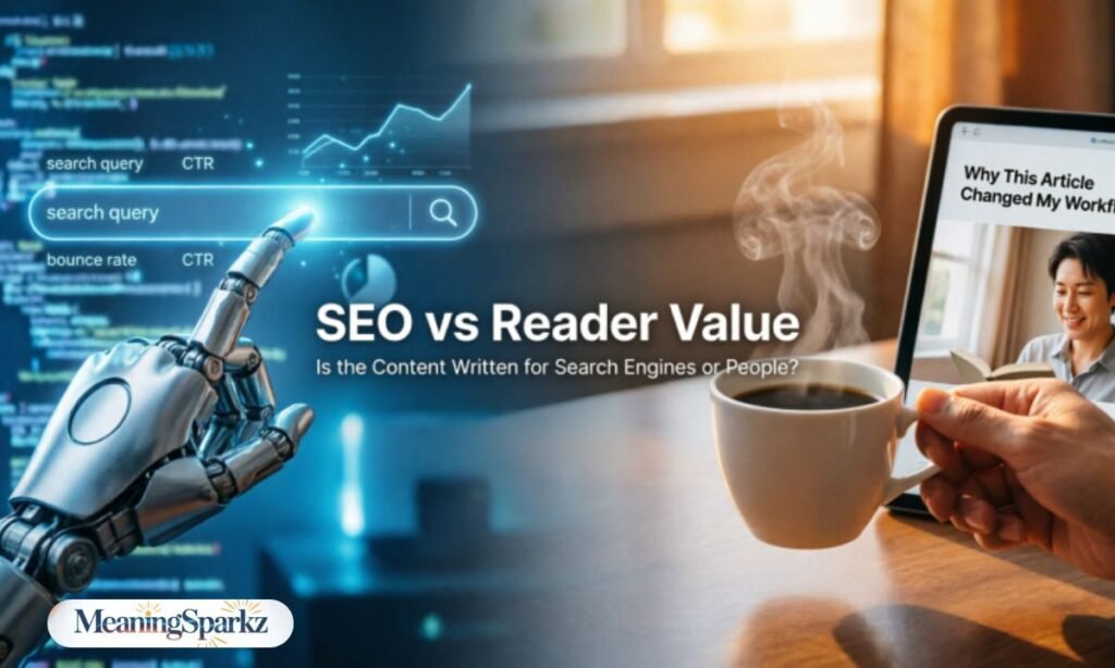 SEO vs Reader Value Is the Content Written for Search Engines or People
