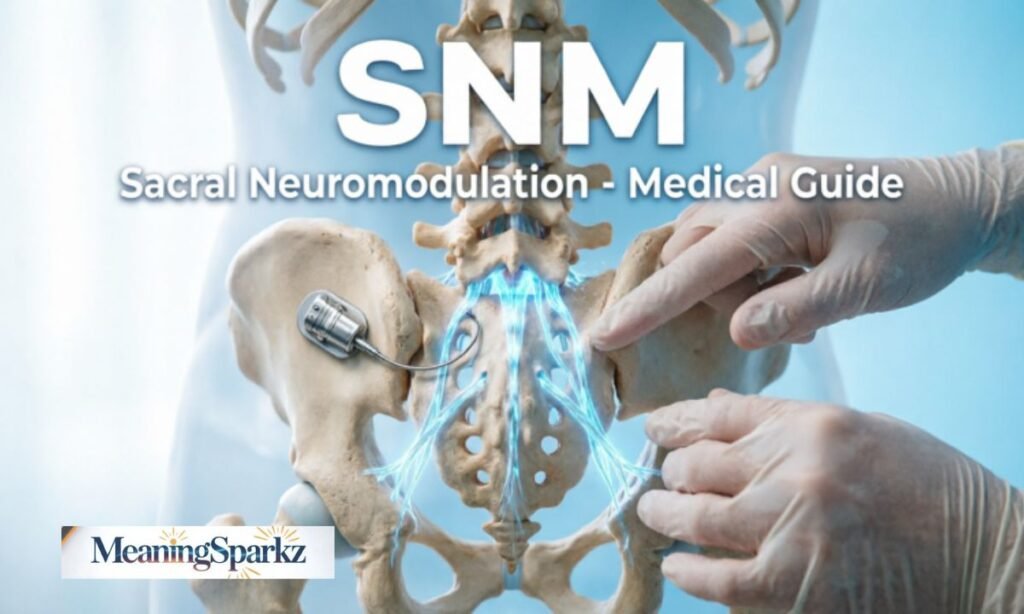 SNM meaning medical