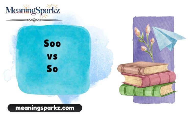 Soo vs So