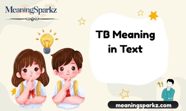 TB Meaning in Text