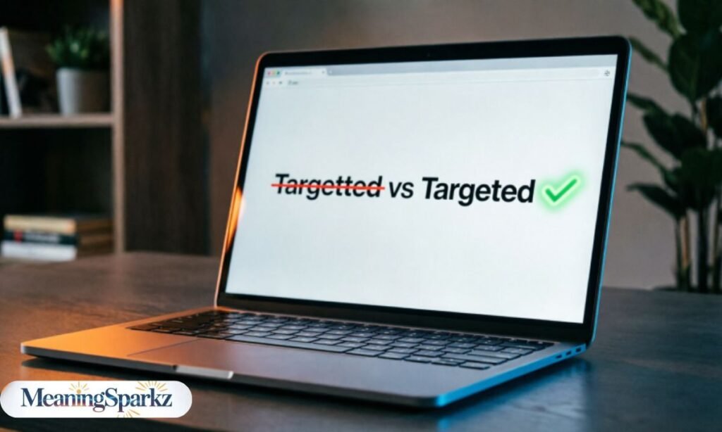 Targetted vs targeted reddit
