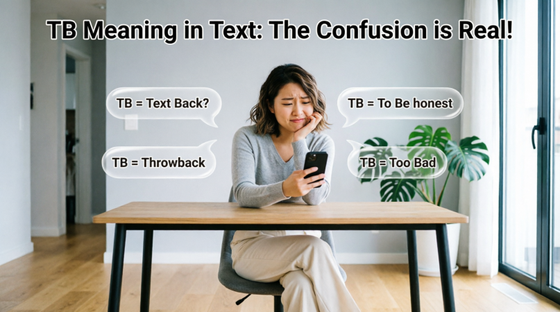 Tb meaning in text funny