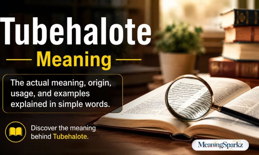 Tubehalote Meaning