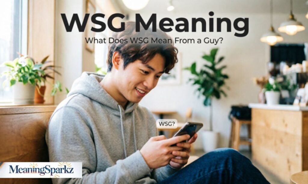 WSG Meaning From a Guy