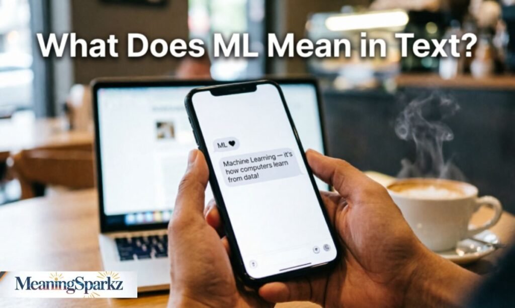 What Does ML Mean in Text