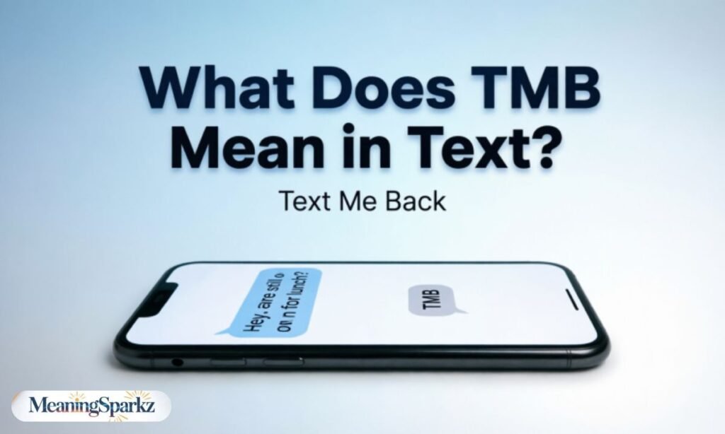 What Does TMB Mean in Text