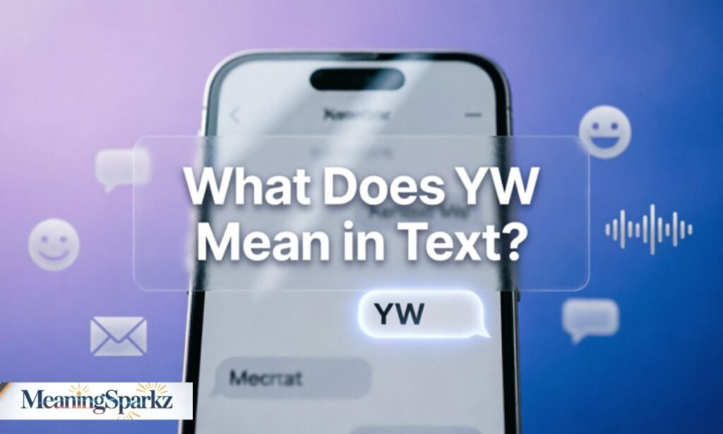 What Does YW Mean in Text