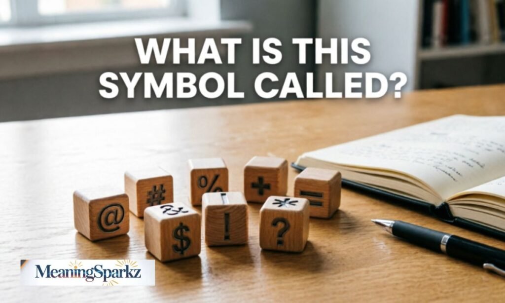 What it called this symbol