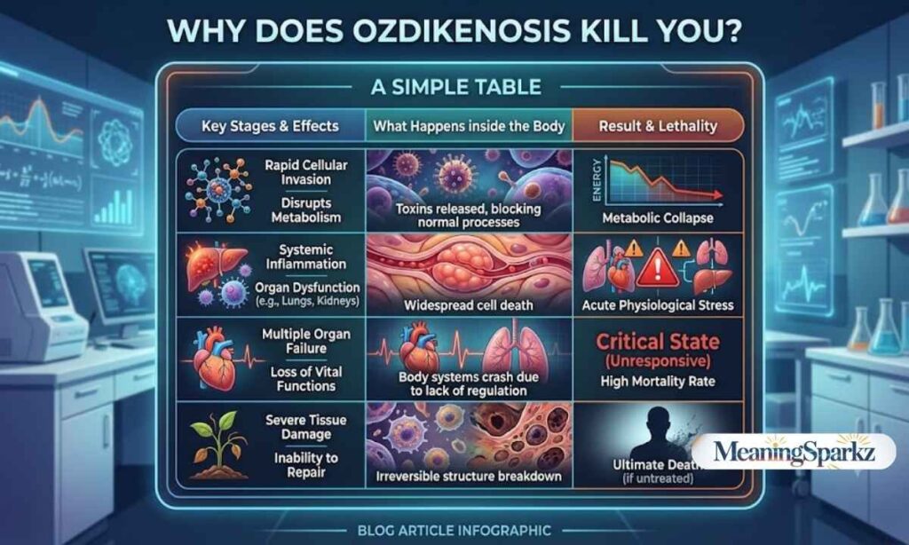 Why Does Ozdikenosis Kill You