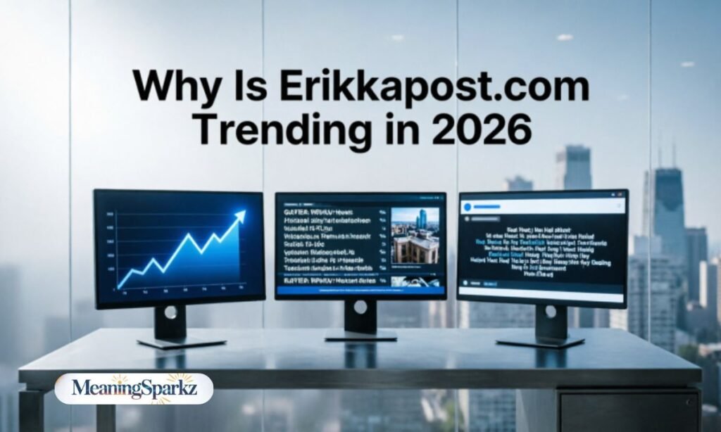 Why Is Erikkapost.com Trending in 2026