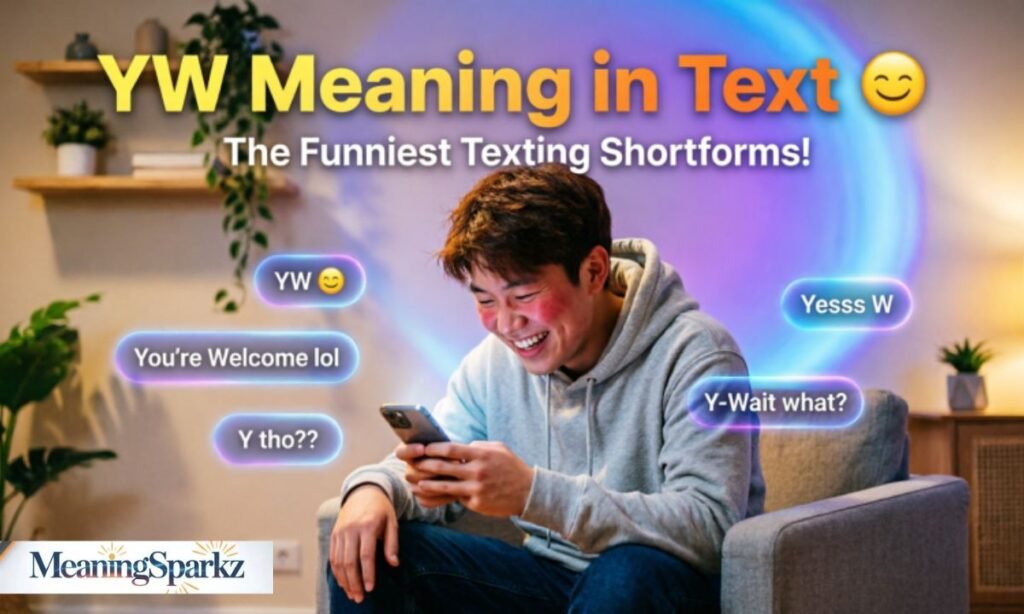 Yw meaning in text funny